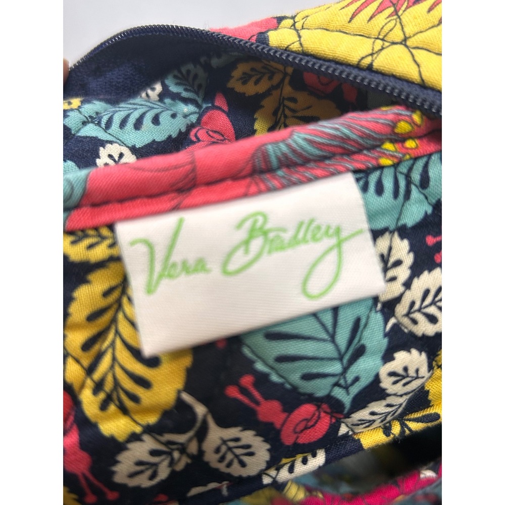 Vera Bradley Duffel Bag Women Large Multicolor Excellent Floral Quilted Travel - Picture 11 of 13
